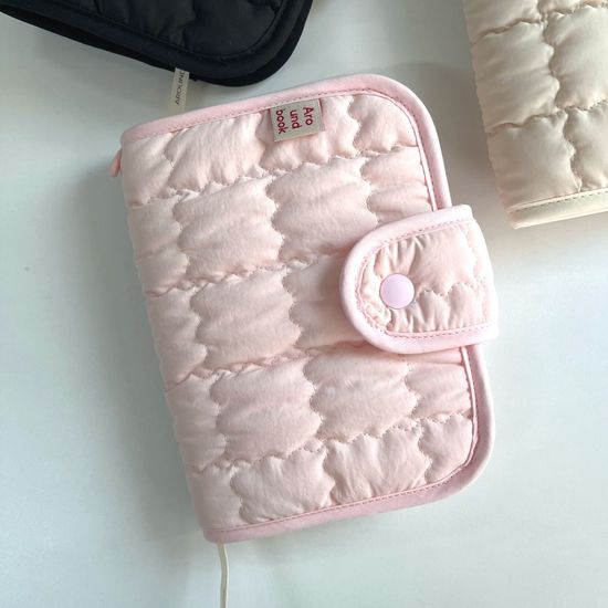 셔링누빔 북커버  