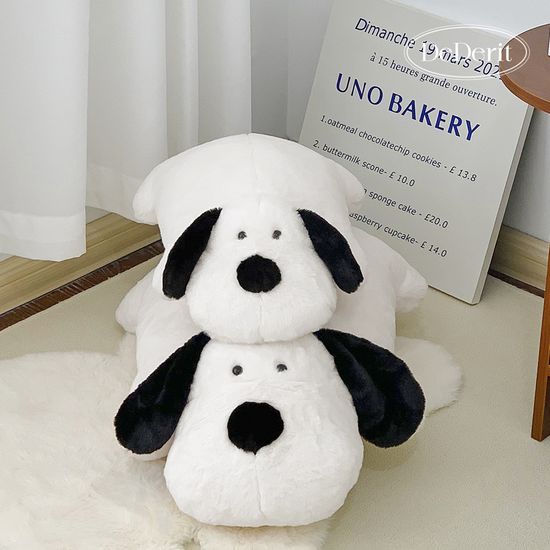 [데데리트]멍멍이 쿠션 수면 베개 강아지 인형 45cm