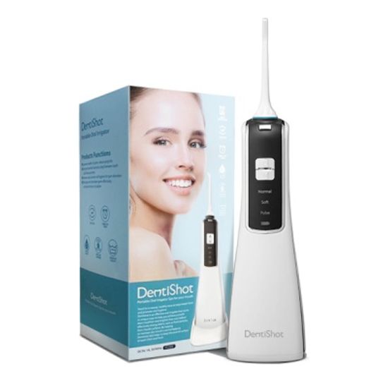 휴대용 구강세정기 덴티샷 1800회맥동수압 무선충전