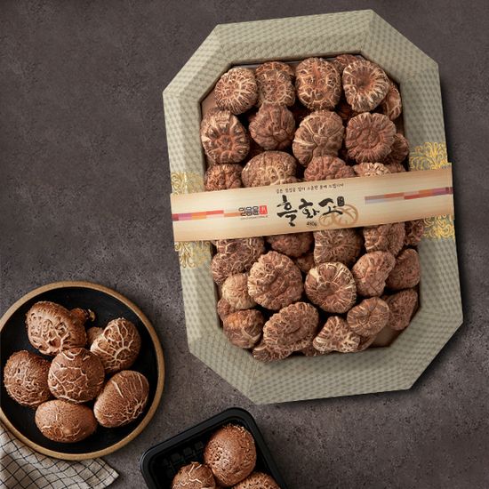 [버섯마루] 강진 흑화고 300g