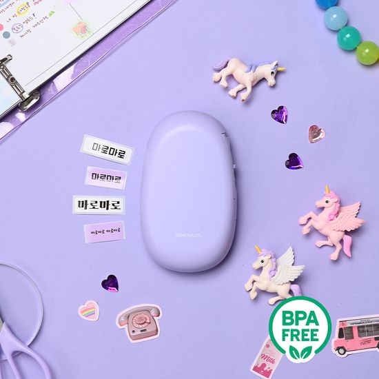 [라벨터치]블루투스 라벨프린터 마로마로  컬러라벨기