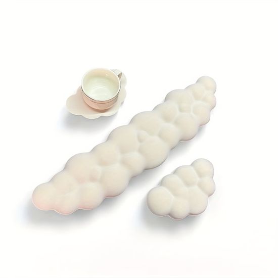 구름 키보드 받침대 마우스 손목 받침대 팜레스트 SET
