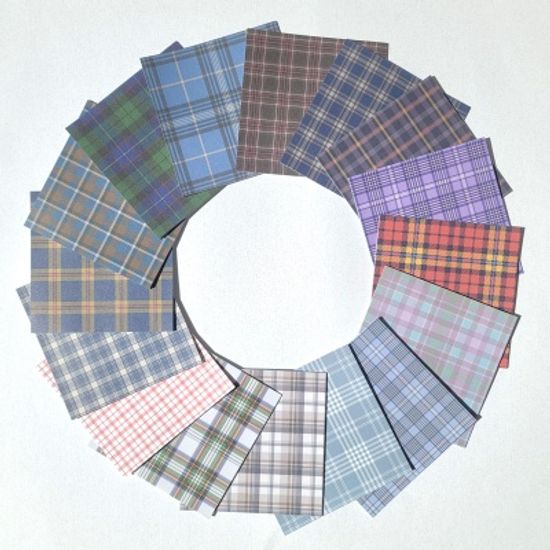 [달페이퍼] MIX FW뉴체크 16종 체크 메모패드