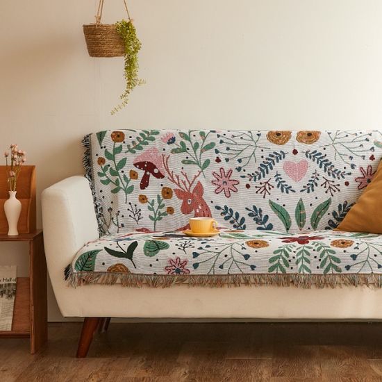 멋스럽게 툭! 쇼파블랭킷 겸 쇼파커버 6종 택1