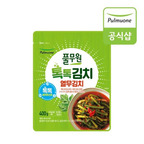 풀무원 톡톡 열무김치(400g) x 1봉