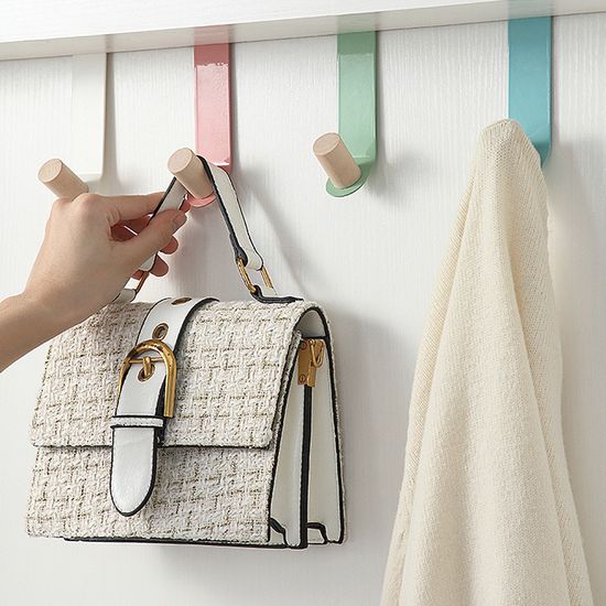 무타공 걸이 도어후크 도어행거 문걸이 화이트 N607