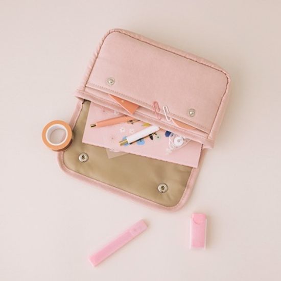 버튼 케이블 파우치