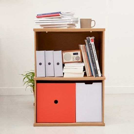 낮은 종이 책장 ㅁㅁㅂㅂ 2단(가로54)