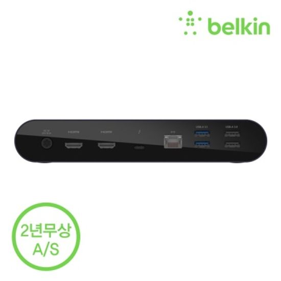 벨킨 썬더볼트4 도킹스테이션 C타입 멀티 허브 INC006