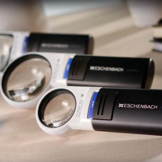 에센바흐 LED조명 휴대용돋보기(15115/5배율)모빌룩스