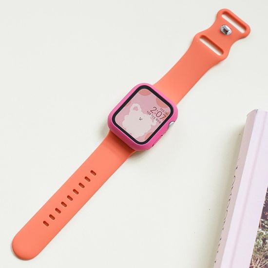 끼움 애플워치 8 7 6 5 4 3 2 SE 실리콘 스트랩