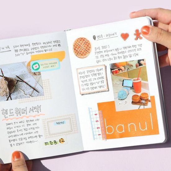 나의색 나의하루 노트 vol.6 - 모눈