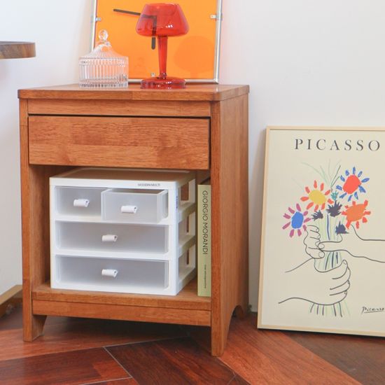 모던 멀티 플라스틱 미니 서랍장 책상 틈새 수납