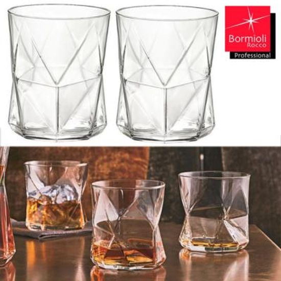 보르미올리 유리잔 410ML 2P세트 온더락 홈카페유리컵