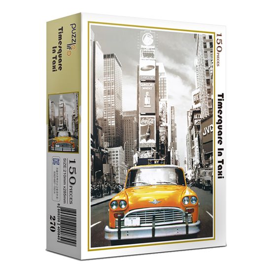 직소퍼즐 풍경 명화 타임스퀘어 택시 150피스 PL270