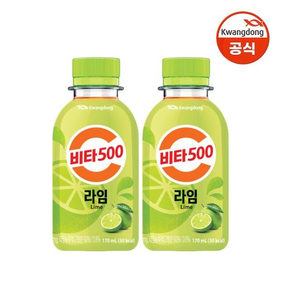광동 비타500 라임 170ml x 24pet