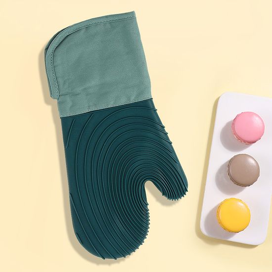 홈키친 실리콘 오븐 장갑(그린) 주방 내열오븐장갑