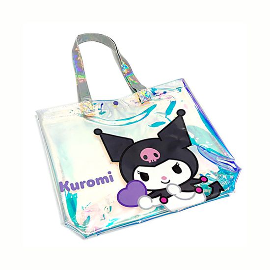 쿠로미 홀로그램 사각 비치가방(H244224)