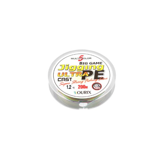 오릭스 울트라캐스트 200M 5색 합사줄 우럭 배스