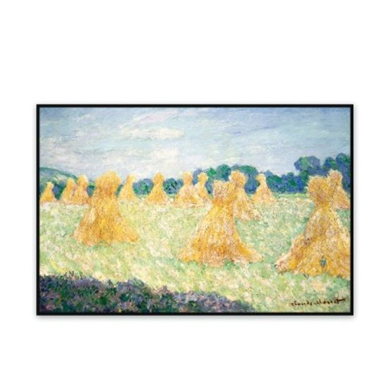 모네 - 지베르니의 젊은 여인들, 태양의 효과