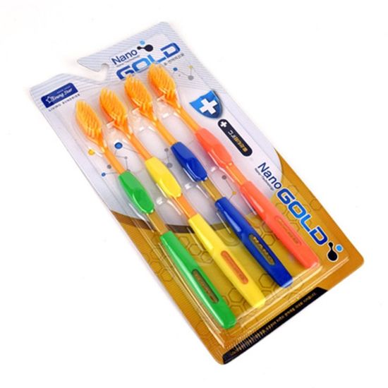 칫솔 미세모 잇몸보호 청결 나노 치솔 4개입(WDF65C7)