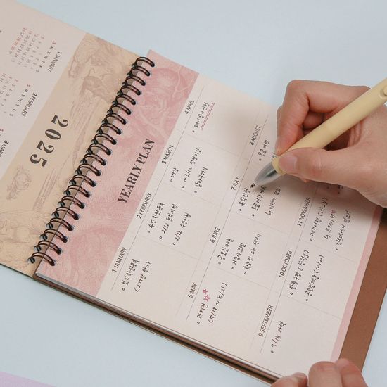 160주년 기념 2025 앨리스 탁상 달력