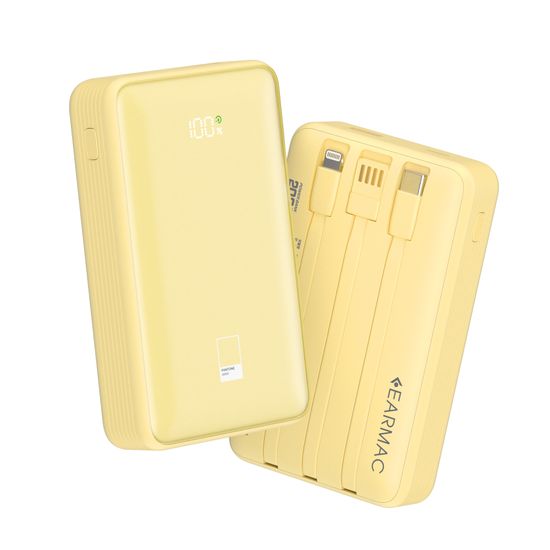 이어맥 팬톤 일체형 고속 대용량 보조배터리 20000mAh