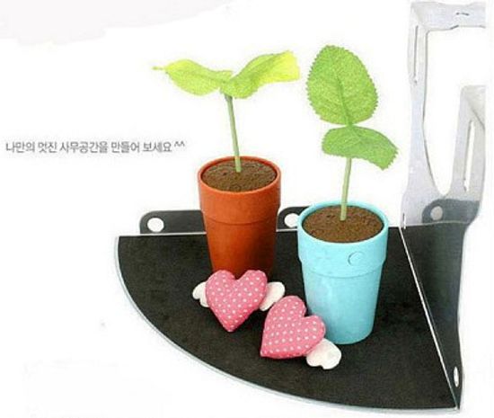 60~67mm 파티션용 오피스퍼니처正品  레이저가공 신제품 표준코너형 파티션선반