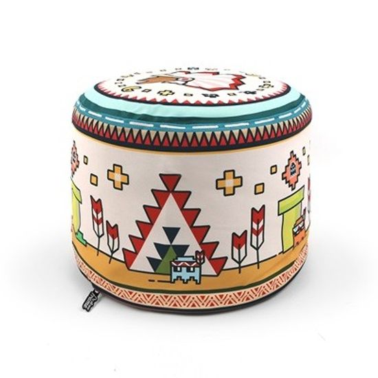 빈백스툴 / 인디언 (아이보리)