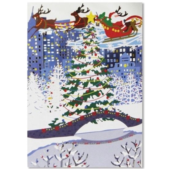 홀마크 크리스마스 3단입체카드 3종