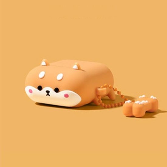 에어팟 1/2/프로 귀여운 시바견 강아지 캐릭터 케이스