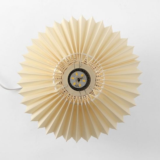 라탄무드 밝기조절 테이블 스탠드 플리츠 베드 램프