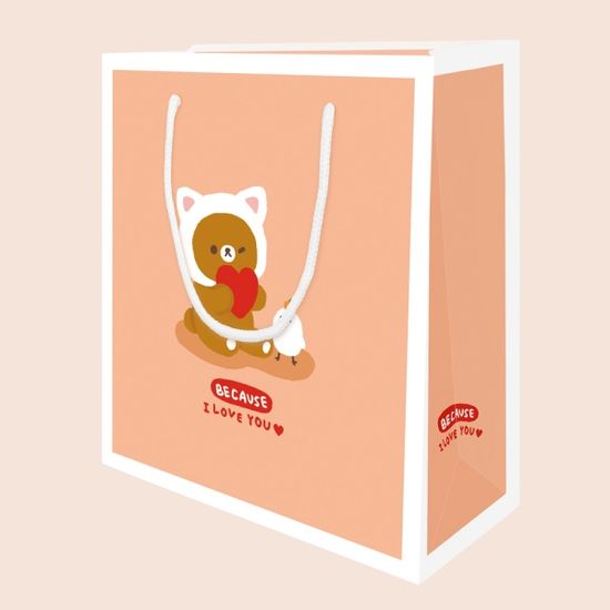  고무고무 버디 캐릭터 쇼핑백 FP17A-1 10매(피치)