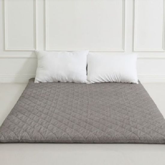 더크린 접이식 3단매트리스 민무늬 Q퀸 그레이[WB8E0E