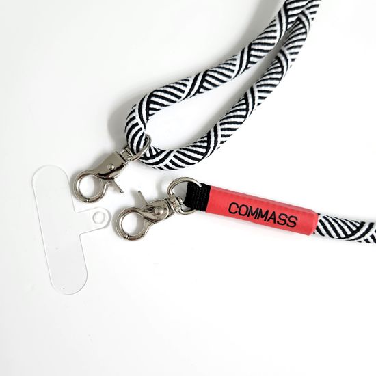 [10%할인] 콤마스 롱 로프 다용도 스트랩 /BW