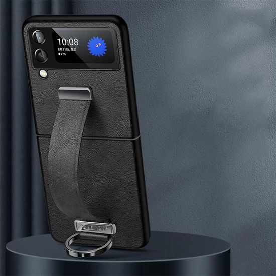 갤럭시 s25 플러스 울트라  핑거 스트랩 가죽 케이스