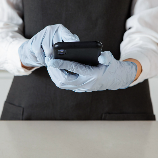 닥터퓨리 식품용 니트릴 위생장갑 200매 사이즈선택