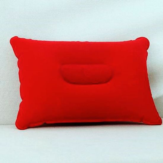 [와인앤쿡]휴대용 에어 베개(레드) 1개