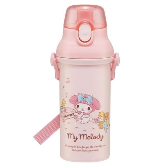 마이멜로디 뮤직 원터치 어깨끈물병480ml(WC86810)