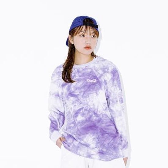 데이라이프 시그니처 로고 롱 슬리브 (퍼플)