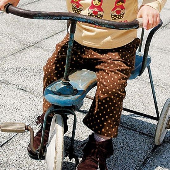 (일본 과일 프린팅) 코듀로이 유아바지 730301