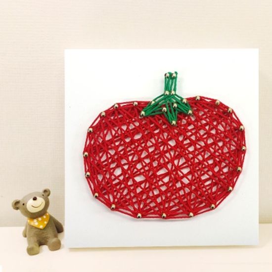 꼬마 토마토 스트링아트 만들기 패키지 DIY (EVA)