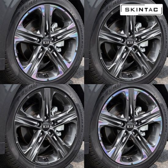 기아 K5 DL3 18인치 휠스티커/1세트