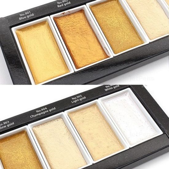 쿠레타케 지그 고체물감 안채탐미 6색-Starry 20SC/6V