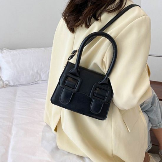 지음 G-35 비비드 벨트 크로스백