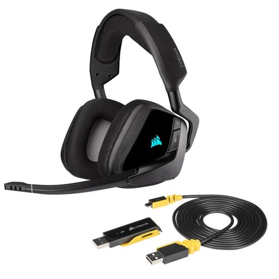 커세어 무선헤드셋 VOID ELITE WIRELESS CARBON