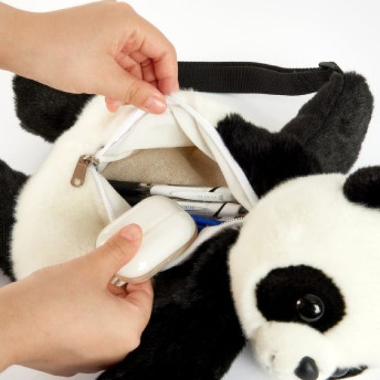 에버랜드 판다 봉제 백팩