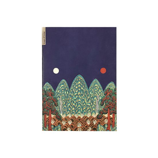 고급스럽고 깔끔한 전통 민화노트 3종