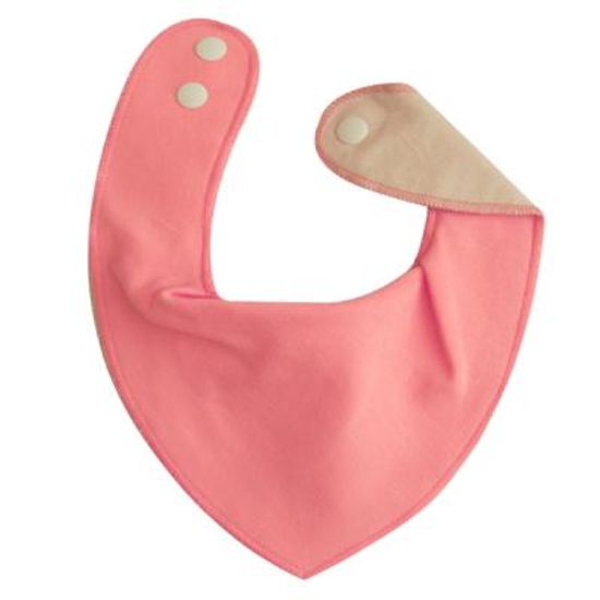 JULGRAN 오가닉 입체스카프빕 핑크