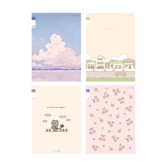 모닝글로리 초등학생 무제노트 25줄 공책